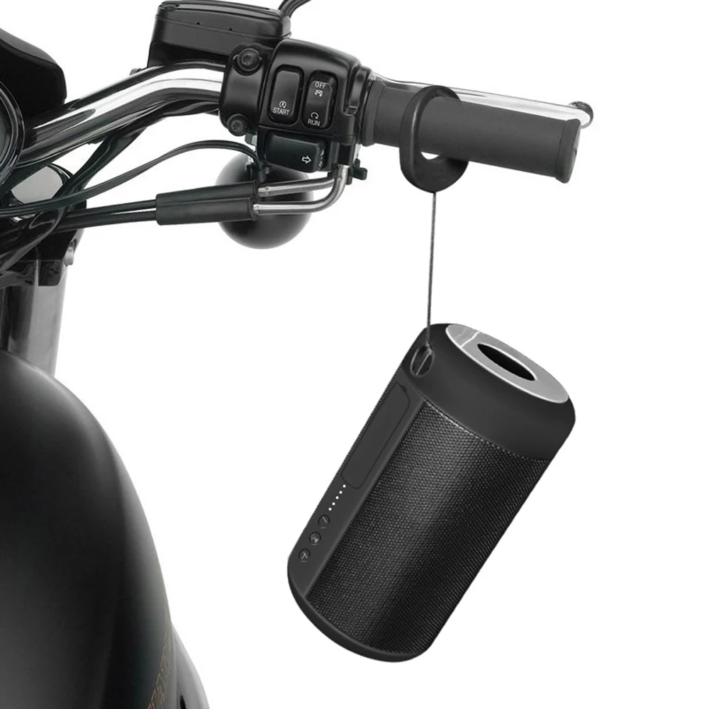 Внешний аккумулятор ATSOUND, водонепроницаемый беспроводной портативный мини-динамик