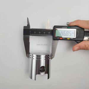 WANOU 47mm Jaune <span class=keywords><strong>AM6</strong></span> <span class=keywords><strong>50CC</strong></span> Ensemble de bloc-cylindres de scooter Mécanisme de manivelle de moto - Product Image 3