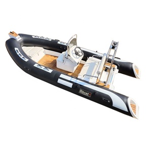 2025 ans Chine 15FT <span class=keywords><strong>Hypalon</strong></span> Pêche Bateau gonflable rigide bon marché à vendre - Product Image 2