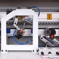 WFSEN Machine à chants automatique à bord droit pour le travail du bois MDF, machine à chants automatique pour panneaux MDF et mélamine