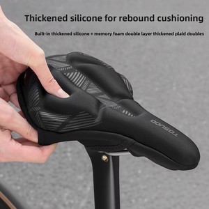 TOSUOD Unisex Adults Bicycle Cushion Cover Super Soft Mountain Bike Lycra Thickened Waterproof Accessories - Product Image 4