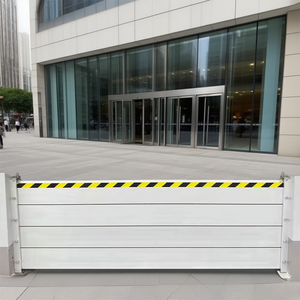 Fournitures de sécurité d'urgence, barrière contre les inondations domestiques, panneau de contrôle, protection murale, déflecteur, barrière contre les inondations en aluminium, installation facile - Product Image 4