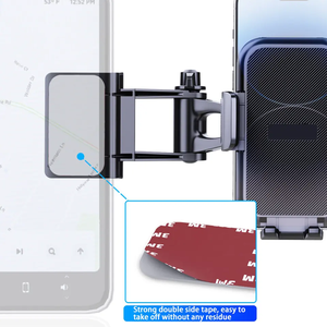 Produits tendance Type de pâte 3M supports de téléphone portable de voiture support de téléphone portable adapté à l'affichage de véhicule électrique <span class=keywords><strong>Tesla</strong></span> New Energy - Product Image 4