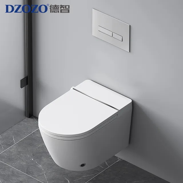 Sale Foot Sensor Flushing Home System Heated Seat Bathroom Sanitary Ware Closet Smart Wc Bowl Toilet