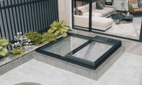 Diseño de techo moderno Superhouse diseños de techo simples y ventanas de aluminio de tragaluz motorizadas con ventilación mejorada