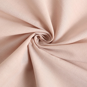 Tissu en <span class=keywords><strong>coton</strong></span> peigné 60S à prix bon marché d'usine par uni tissé solide teint pour la doublure de robe - Product Image 2