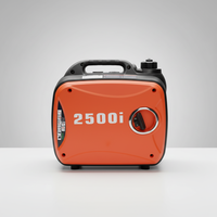 Générateur onduleur silencieux à essence/pétrole 2,5KW 3KW 5KW 6KW avec réservoir de carburant de 4L et démarrage par lanceur – Ventes flash usine