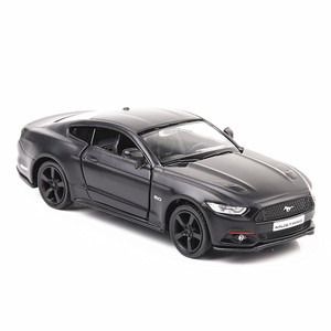 Voiture miniature <span class=keywords><strong>Mustang</strong></span> GT 2015 noire sous licence officielle, échelle <span class=keywords><strong>1</strong></span>:36, portes ouvrantes, en alliage, à rétrofriction, écologique, jouet pour enfants - Product Image 5