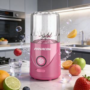 Licuadora USB Portátil de 260 ml, Batería Recargable, Libre de BPA, a Prueba de Fugas, de Alta Resistencia, con 2 Cuchillas para Triturar Hielo, para Hacer Smoothies, para Exteriores y Automóviles - Product Image 1