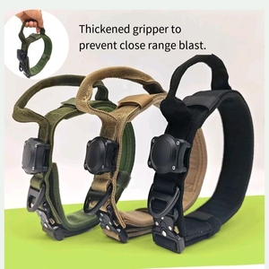 Nuevo Collar Táctico Impermeable para Perros Medianos y Grandes, de Poliéster Resistente, con Sistema de Posicionamiento Airtag, Diseño Simple con Estampado - Product Image 2