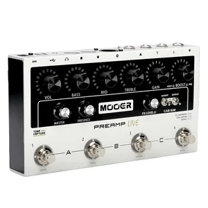 เอฟเฟคกีตาร์ Mooer รุ่น <span class=keywords><strong>M999</strong></span> Preamp Live Floorstanding Integrated Preamp Pedal พร้อมช่องสัญญาณ Pre-stage 12 ช่องอิสระ - Product Image 6