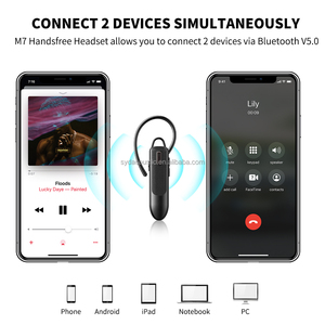 Écouteurs sans fil stéréo professionnels Eabuds BT, Qualcomm 5.0, indicateur de batterie LED, intra-auriculaires, étanches IPX4, autonomie 15-20h - Product Image 5