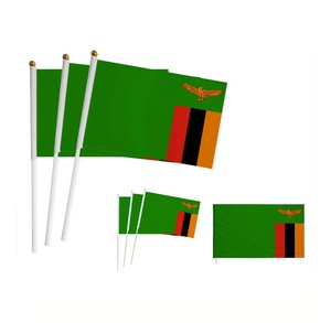 Petit drapeau électrique main en Polyester organiseur, livraison gratuite, 14x21cm, vente en gros - Product Image 4
