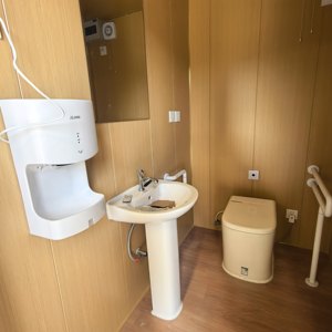 Toilettes préfabriquées de luxe modernes et abordables pour l'extérieur, kit de toilettes mobiles VIP pour la chambre de la mère et de l'enfant, toilettes portables à vendre - Product Image 4