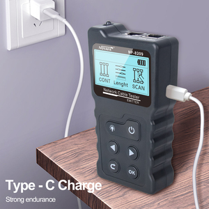Sản Phẩm Mới NF-8209 STP UTP LAN Cáp Liên Tục Tester Tracker PoE Kiểm Tra Điện Áp - Product Image 4