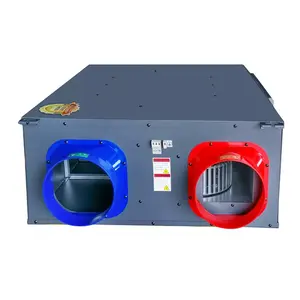 Ceilling Type Fresh Air Source Heat Recovery Ventilation Machine For Villa