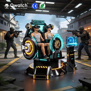 Simulateur de vol interactif VR Storm Flight à rotation complète à 360 degrés, équipement de jeu d'arcade pour <span class=keywords><strong>parc</strong></span> d'attractions intérieur - Product Image 2