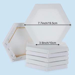 <span class=keywords><strong>Toile</strong></span> d'artiste vierge tendue sur châssis, taille personnalisée OEM, 100% coton, vente en gros, pour peinture artistique et peinture à l'huile - Product Image 3