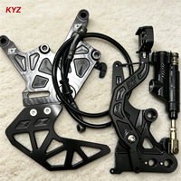 Kit d'assemblage de leviers de frein avant et arrière en aluminium CNC, compatible avec les motos électriques Ultra Bee, Light Bee X, LBX, Sur Ron, modification de moto tout-terrain.