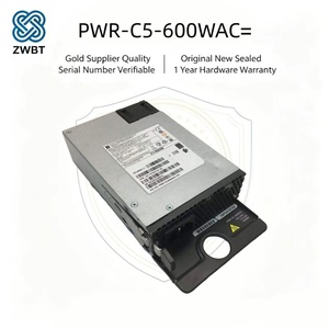 Module d'alimentation FRU AC à commutation à chaud Cisco PWR-C5-600WAC = 600 W, conception à double redondance pour le commutateur réseau Catalyst 9200L - Product Image 2