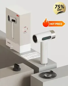 <span class=keywords><strong>Secador</strong></span> <span class=keywords><strong>de</strong></span> <span class=keywords><strong>pelo</strong></span> súper portátil <span class=keywords><strong>de</strong></span> alta velocidad con carga USB inalámbrico <span class=keywords><strong>de</strong></span> 2600mAh, plegable e iónico, aire frío/caliente, potencia <span class=keywords><strong>de</strong></span> <span class=keywords><strong>2600W</strong></span> para uso doméstico - Product Image 2