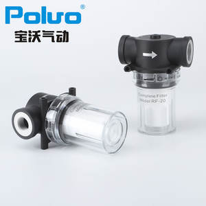 Filtro de Aire de Alto Flujo con Rosca RF/BF, Tipo Conducto Neumático y de Vacío, Elemento de Presión Negativa - Product Image 2