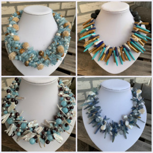 Joyería de collar elegante de mujer artificial, joyería de moda de joyería de imitación, collar de diseñador elegante - Product Image 4