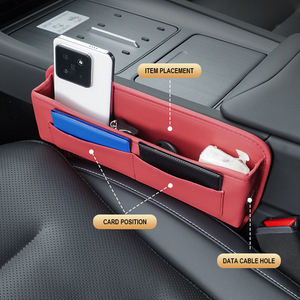 Auto Interieur Zubehör Autos itz <span class=keywords><strong>Organizer</strong></span> Auto Slot <span class=keywords><strong>Organizer</strong></span> Auslaufs ichere Strip Slot Filler Card <span class=keywords><strong>Bag</strong></span> - Product Image 4