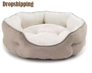 Camas redondas para gatos más vendidas para gatos de interior Sofá cama de lujo para mascotas Alfombra para perros y gatos - Product Image 1