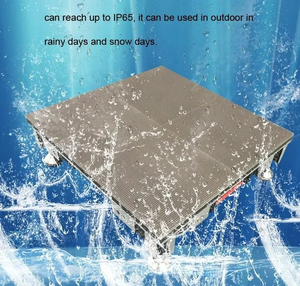 Écran de carrelage de sol intérieur P3.91 Carrelage numérique haute résolution pour <span class=keywords><strong>jeu</strong></span> de danse Vidéo Stage Floor Stand Led Dance Floor - Product Image 3