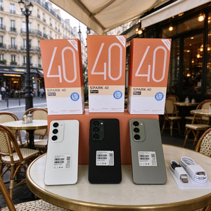 Spark40 Pro ขายดี สมาร์ทโฟนราคาประหยัด หน้าจอโค้ง ชาร์จเร็ว 65W กล้อง Android 108MP - Product Image 4