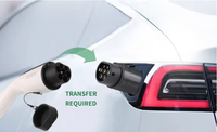 Nouvel adaptateur convertisseur de chargeur EV JET GBT vers Type2 32A triphasé