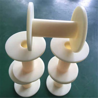 Roue de poulie en nylon plastique personnalisée en usine, roulement en plastique