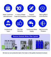 Machine de purification d'eau domestique extérieure à osmose inverse 1 tonne/heure, usine de production d'eau, purificateur d'eau