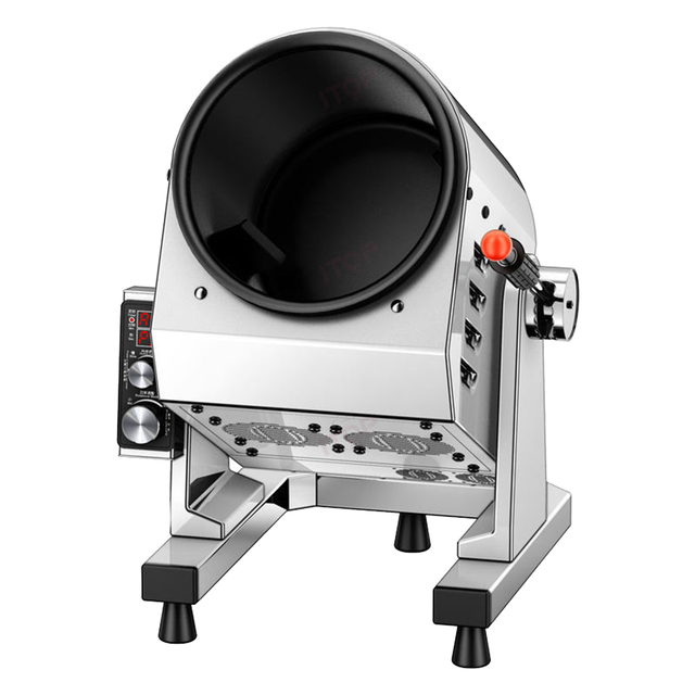 Professional Automatic Stir Fry Household Fried Rice Cooker Factory High-Power Kitchen Rotating Wok Pot Cooking Machine Robot