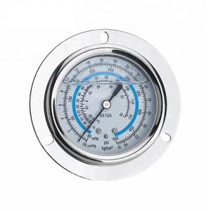 Manómetro de Presión de Aceite Refrigerante RESOUR <span class=keywords><strong>OGF</strong></span> 250 <span class=keywords><strong>OGF</strong></span> 500 1/4 SAE de Montaje Trasero para Almacenamiento en Frío HVAC, Pieza de Repuesto - Product Image 1