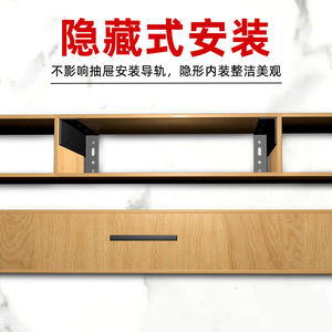 L Heavy-duty Lifting Clamp Cold-rolled Steel 90 Degree <b>Bracket</b> For <b>Floating</b> Cabinet Support - Product Image 4