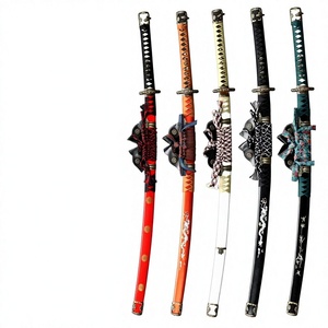 Katana Giapponese Artigianale in Acciaio al Manganese, da Collezione, <span class=keywords><strong>Anime</strong></span>, per Autodifesa, Non Affilata - Product Image 1