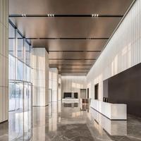 Panneau mural intérieur moderne en aluminium alvéolaire ignifuge, revêtement par pulvérisation, durable, résistant à la corrosion, pour les loisirs domestiques