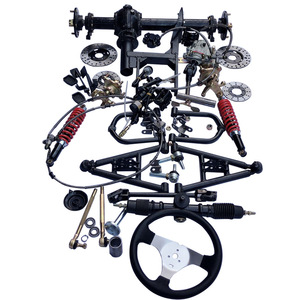 Go-Kart Modificato a Quattro Ruote in Alluminio Modello 45-1 con Sospensioni Anteriori e Posteriori, Freni a Disco, Trasmissione ad <span class=keywords><strong>Assale</strong></span>, Differenziale e Sterzo - Product Image 1
