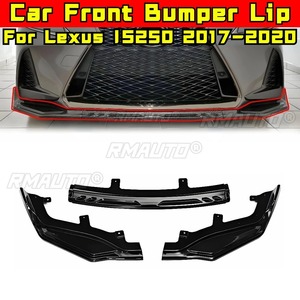 For Lexus IS250 IS300 IS350 F Sport 2017-2020 Car Front Bumper Lip <b>Splitter</b> Body Kit Bumper Guard Protector Cover Accessories - Product Image 1