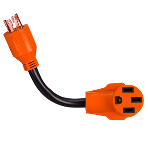 <span class=keywords><strong>4</strong></span>-prong NEMA L14-30P 30 amp Nam để NEMA 14-50r 50 amp nữ Dogbone <span class=keywords><strong>Adapter</strong></span> cho RV hệ thống chuyển đổi dây cho máy phát điện - Product Image 1