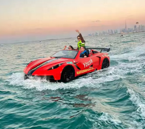 Motoscafo di Lusso per Sport Acquatici, Scooter d'Acqua, Jet Car Ispirato alla Ferrari, Imbarcazione Ricreativa per Intrattenimento e Divertimento in Mare e Oceano - Product Image 6
