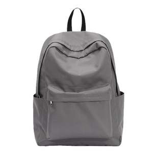 Grote Capaciteit Ins Stijl Modieuze Koreaanse Grijze Rugzak Voor Meisjes Casual Eenvoudige <span class=keywords><strong>Student</strong></span> Schooltas - Product Image 1