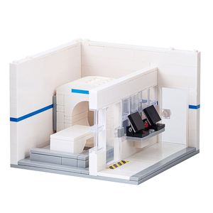 Moc4052 bệnh viện thành phố loạt CT phòng với 2 máy tính mô hình tự làm giáo dục xây dựng khối quà tặng đồ chơi cho trẻ em 255pcs - Product Image 2