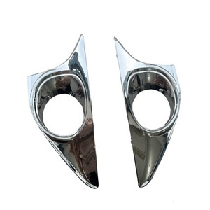 Cubierta de luces antiniebla para modelos Camry Luxury 2012-2014, cubierta de plástico cromado para luces antiniebla delanteras, lado del conductor y del pasajero - Product Image 3