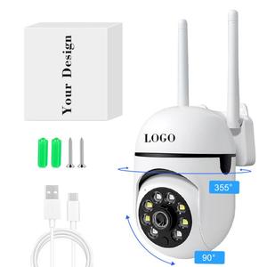 0728 Infrared <b>Night</b> <b>Vision</b> Multifunctional Surveillance <b>Camera</b> Loop Recording Rechargeable Ptz Cloud Storage Cctv - Product Image 4
