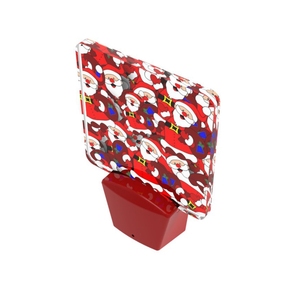 ไฟกลางคืน <span class=keywords><strong>LED</strong></span> ขนาดเล็กของซานตาคลอส3D ไฟ <span class=keywords><strong>LED</strong></span> ของตกแต่งบ้านวันคริสต์มาสแบบใสพร้อมเบ้าเซ็นเซอร์อะคริลิกสำหรับห้องนอน - Product Image 4