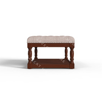 Table basse contemporaine de bois de construction en bois de caoutchouc solide de conception pour le salon comportant le cadre de contreplaqué avec le style traditionnel