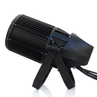 Projecteur LED RGBW d'extérieur IP65 pour entrepôt et scène, étanche, COB Zoom Par Light 200W, contrôle DMX512